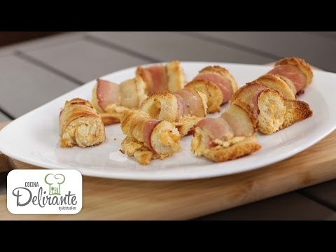 Rollitos de Tocino y chipotle | Cocina Delirante