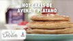 Hot cakes de avena y plátano | Receta Saludable | Cocina Delirante