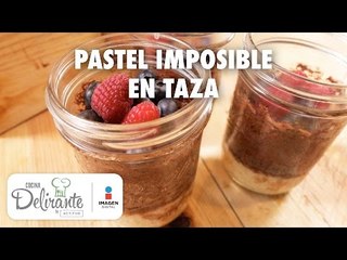 Pastel imposible en taza | Cocina Delirante
