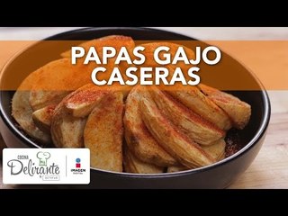 Papas gajo caseras | Cocina Delirante