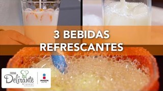 3 bebidas refrescantes | Cocina Delirante