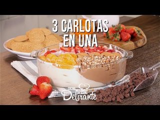 3 carlotas en una | Cocina Delirante