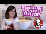 Ensalada y puré de papa ESTILO KFC | Hasta la Cocina | Cocina Delirante