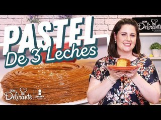 Cómo hacer Pastel de 3 Leches con Cajeta