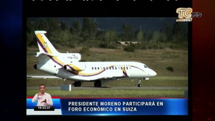 Presidente Moreno participará en foro económico en Suiza