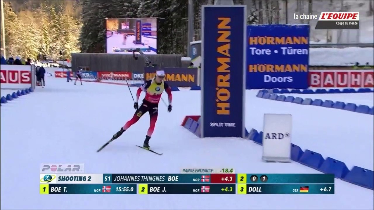 CdM biathlon - sprint H de Ruhpolding, 17 janvier 2019 (partie 2 sur 2)