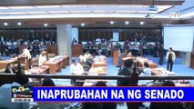 Proposed 2019 nat'l budget, inaprubahan na ng Senado