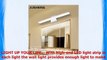 JUSHENG Bathroom Vanity Lights 24 in Bathroom Light Fixtures 24 W Finish Chrome Aluminum