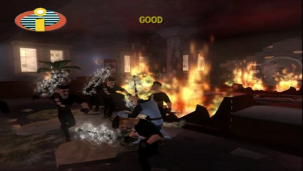 The Incredibles Movie the game #1 — Bank Heist {Walkthrough PS2 HD}