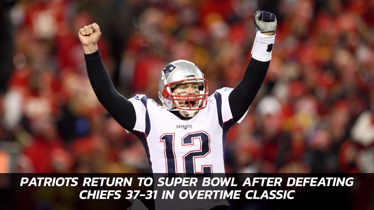The Patriots And The Rams Will Face Off In The 2019 Super Bowl