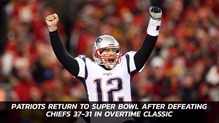 The Patriots And The Rams Will Face Off In The 2019 Super Bowl