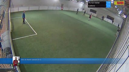 But de Abdel-samad (0-1) - Pro Tech habitat  Vs Lusitanos  - 21/01/19 21:00 - Ligue B