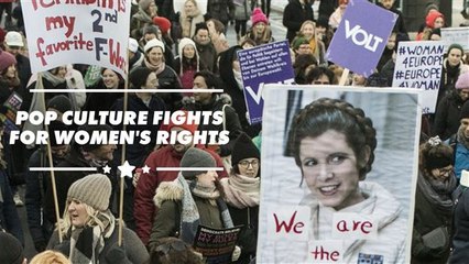 Women's March goes pop culture