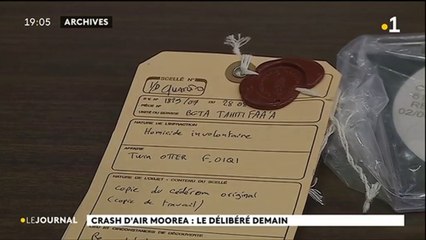 Crash d’Air Moorea, le délibéré tant attendu sera rendu mardi