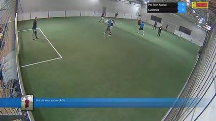 But de Alexandre (4-3) - Pro Tech habitat  Vs Lusitanos  - 21/01/19 21:00 - Ligue B