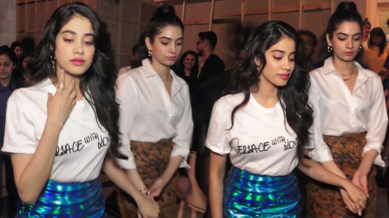Jhanvi Kapoor & Khushi Kapoor shoot for Neha Dhupia's show: Watch Video | Filmibeat