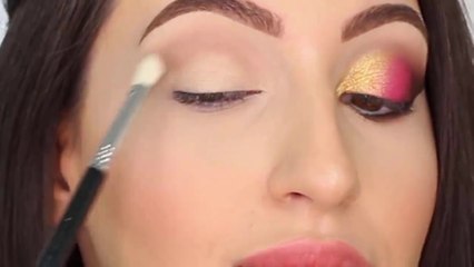 4. Colorful Glam for New Years Eve