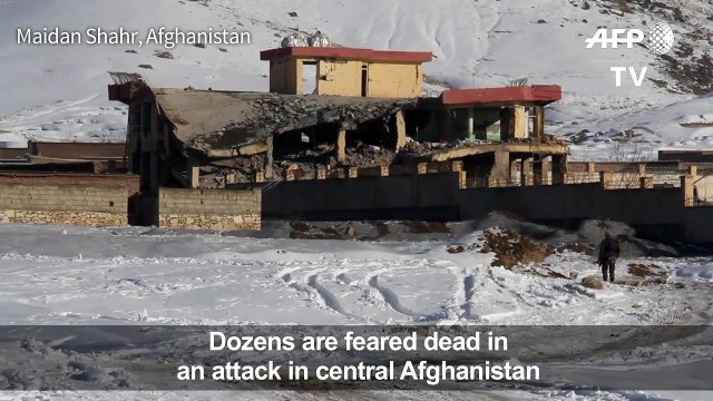 Dozens feared dead in Afghan military base attack
