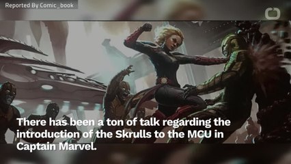 New 'Captain Marvel' Pic Offers New Look At Skrulls