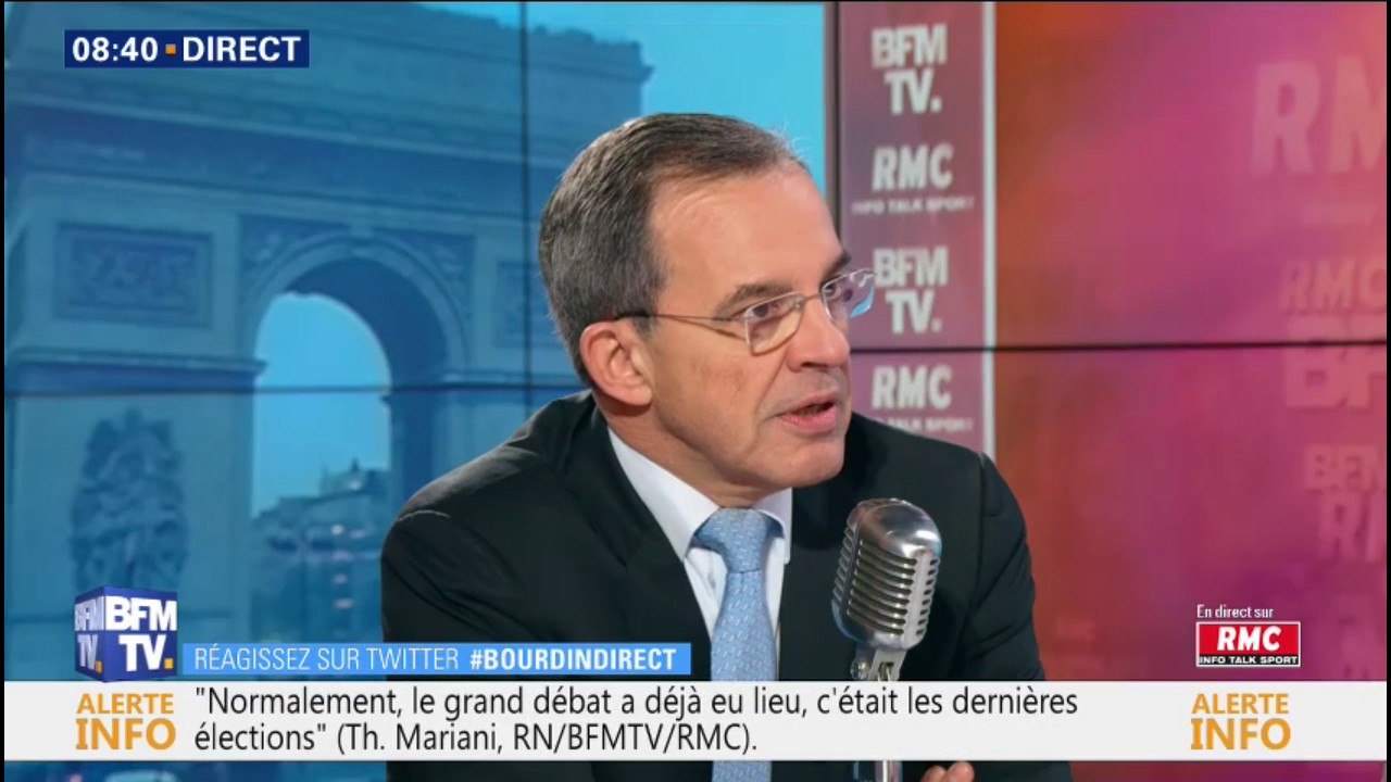 Thierry Mariani: "Chaque pays européen doit avoir le droit de contrôler son immigration quand on est en période difficile"