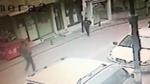 Zeytinburnu'ndaki Cinayet Anı Güvenlik Kamerasında