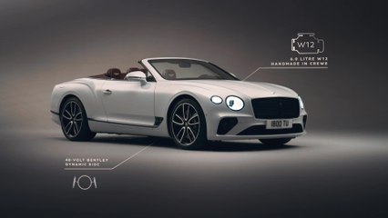Bentley Continental GT Convertible - Extérieur et technologie