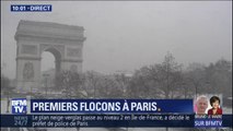 Ça y est, la neige est arrivée à Paris 