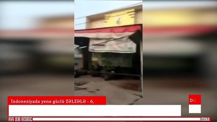 İndoneziyada yenə güclü ZƏLZƏLƏ - 6,4 bal