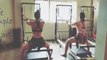Malaika Arora doing Pilates with Sara Ali Khan: Watch Workout video  | FimliBeat