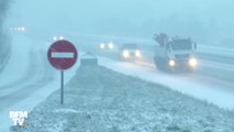 La Normandie et les Hauts-de-France se sont réveillés sous la neige ce matin