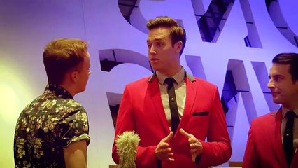 Starstruck Sam Met The Cast of The Jersey Boys at Wales Millennium Centre!