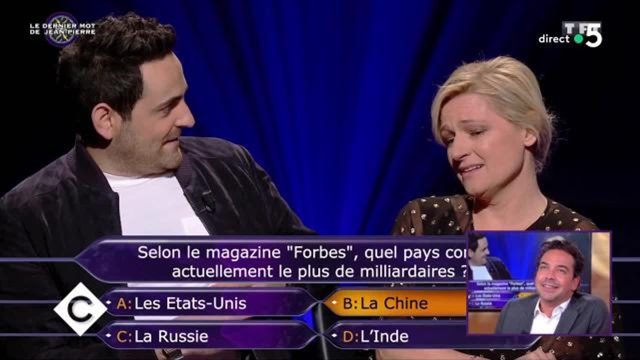 Patrick Cohen gêné après avoir fait perdre Camille Combal et Anne-Elisabeth Lemoine à Qui veut gagner des millions