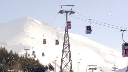 Sömestir Yoğunluğu Palandöken'deki Turizmcileri Sevindirdi - Erzurum