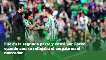 El debut de Diego Lainez con el Betis