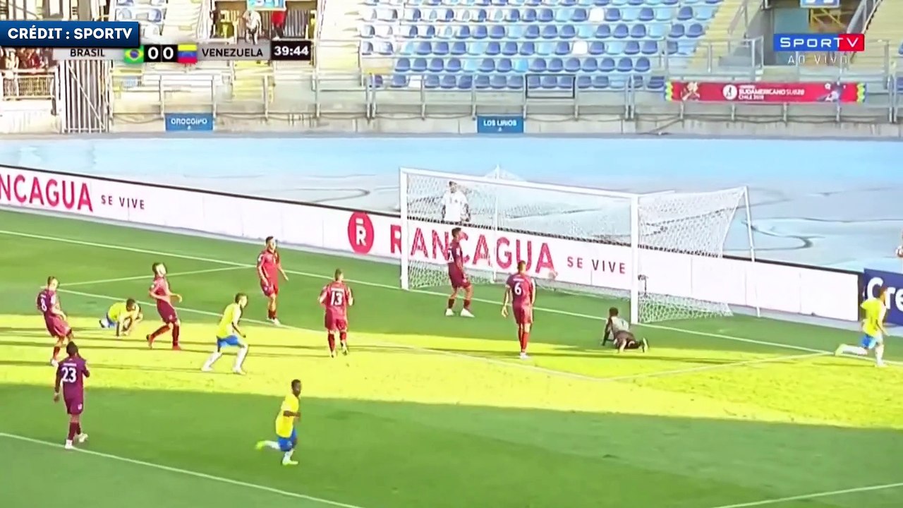 Le doublé de Rodrygo, la nouvelle recrue du Real Madrid, avec le Brésil U20