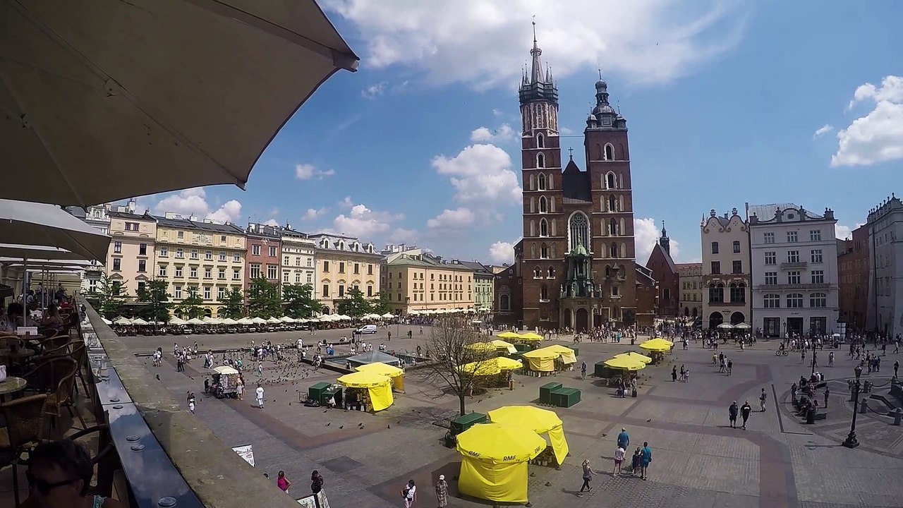 Pologne : VIDEO Cracovie
