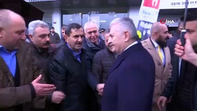 TBMM Başkanı ve AK Parti İstanbul Büyükşehir Belediye Başkan Adayı Binali Yıldırım Sultanbeyli'de