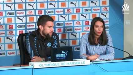 Replay Conf. de Presse de K. Strootman avant #OMLOSC