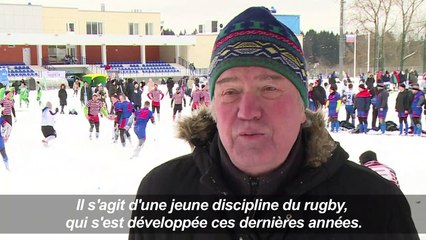 En Russie, le "rugby sur neige" fait son trou