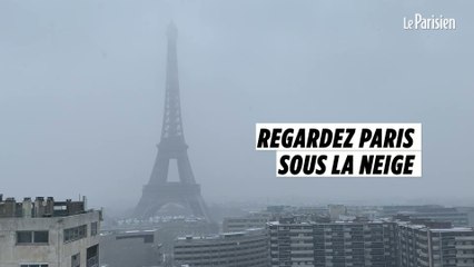 Download Video: Neige à Paris : les touristes découvrent la capitale sous les flocons