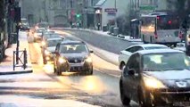 Dans les Yvelines, la neige est tombée dès la matinée mardi 22 janvier 2019