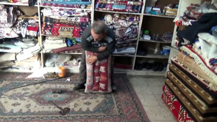 Niğde’nin son semercisi çırak bulamadı eşiyle çalışıyor