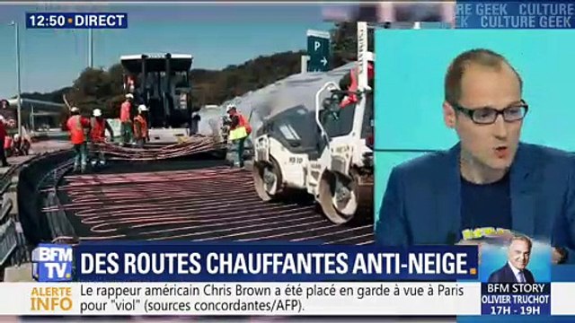 Des routes chauffantes anti-neige