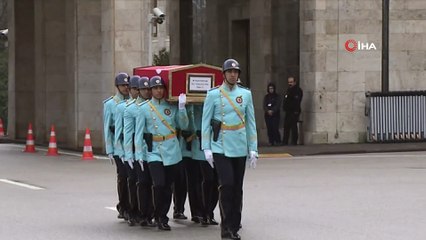 Cumhuriyet Senatosu Tabi üyesi Mehmet Kadri Kaplan için cenaze töreni düzenlendi
