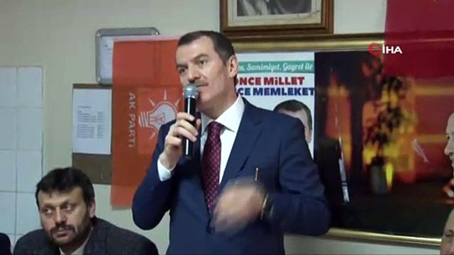 AK Parti Zeytinburnu Adayı Arısoy, kağıt fabrikası çalışanlarıyla bir araya geldi