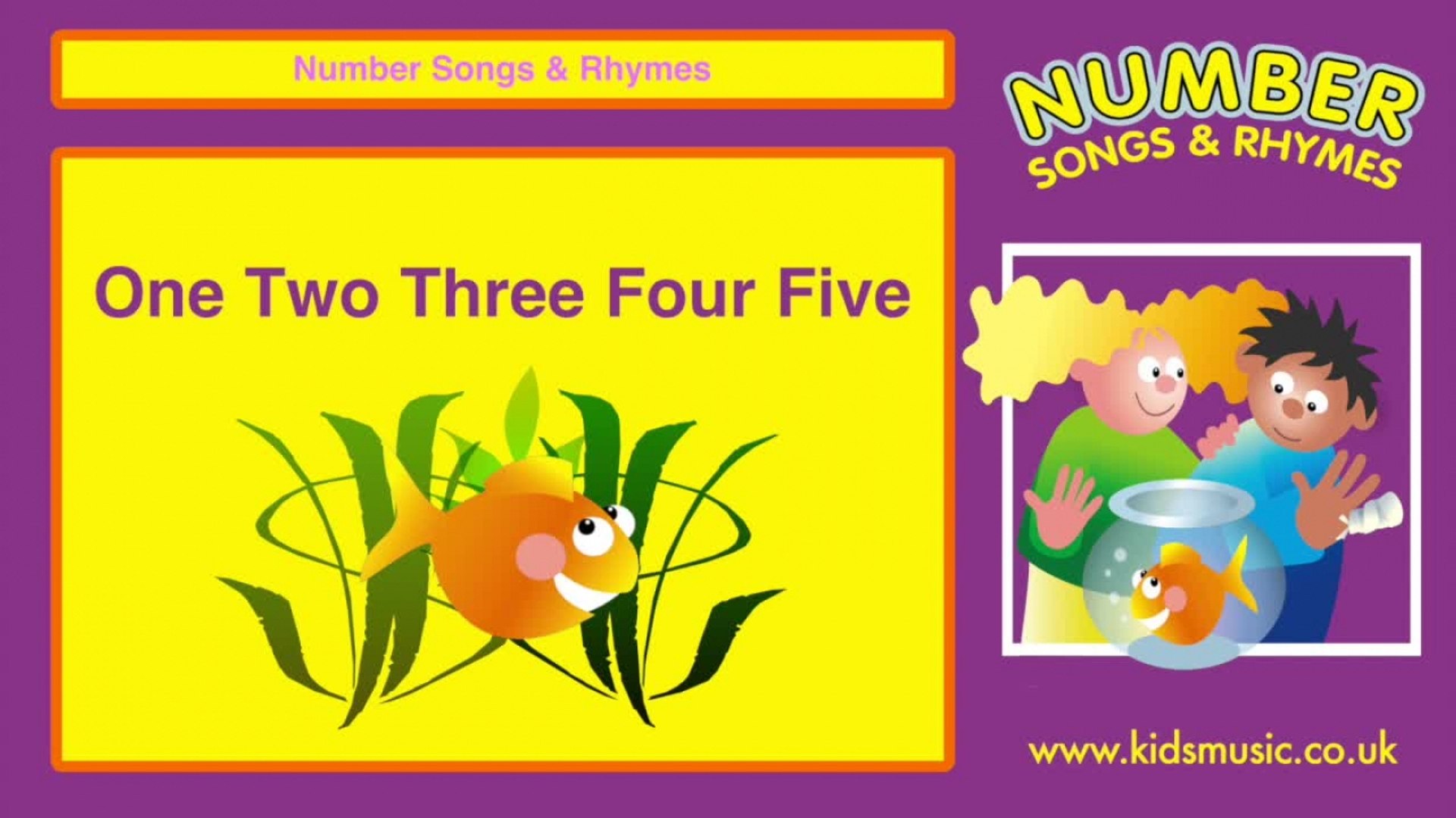 Kidzone - One Two Three Four Five - Vidéo Dailymotion