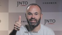 Andrés Iniesta ficha por la agencia nacional de turismo de Japón