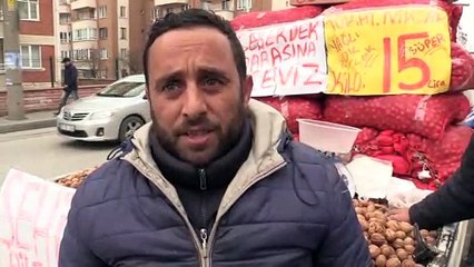 Cevizlerini şehit ailelerine ücretsiz veriyor - EDİRNE