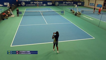 Ogunwale vs Carnicella - Les Petits As 2019 - Court 1