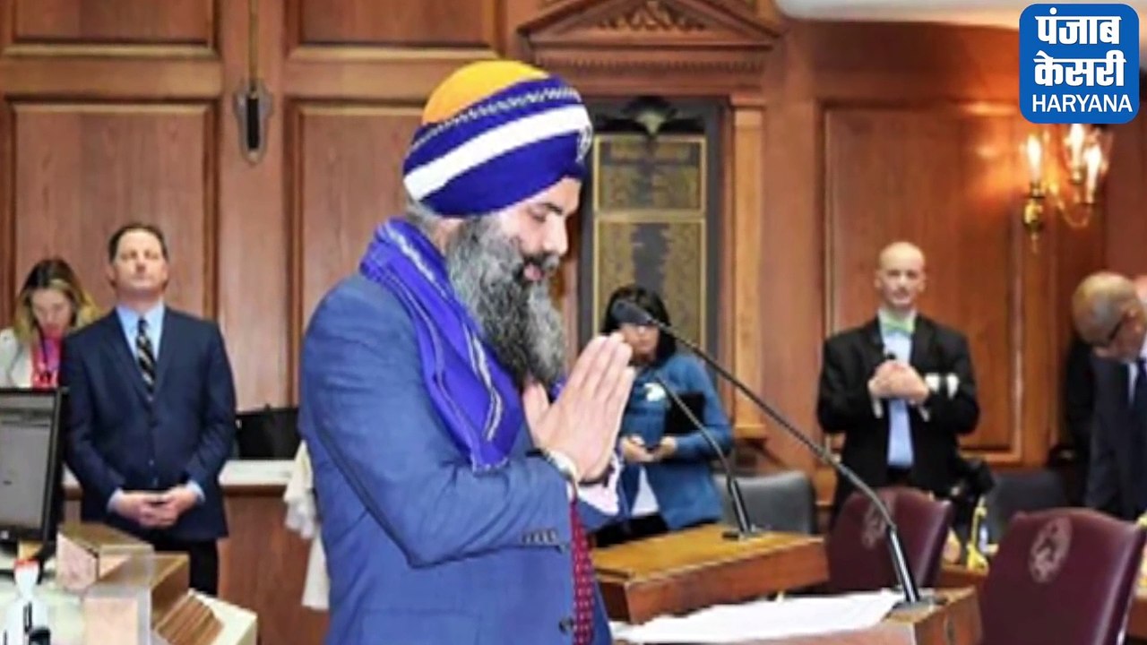For the sake of his turban this guy named Gurinder Singh faught with the American ambessey
